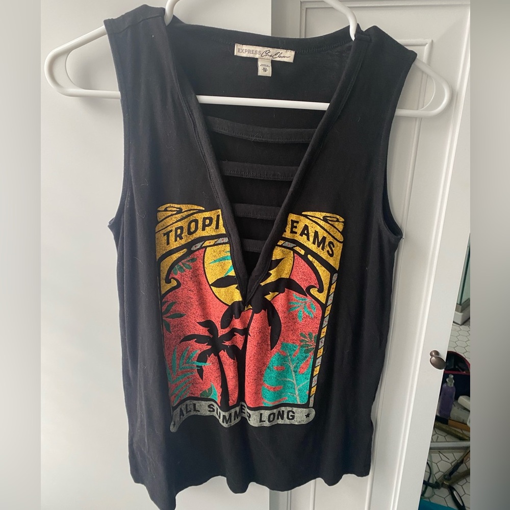 Express one eleven tank top
